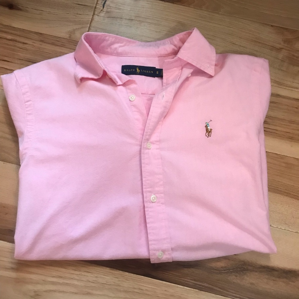 NWOT Men’s Ralph Lauren short sleeve button down